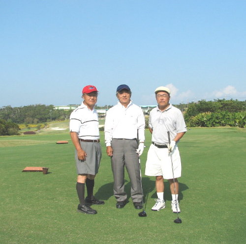 沖縄観光スナップ　－　オリオン嵐山ゴルフ倶楽部
